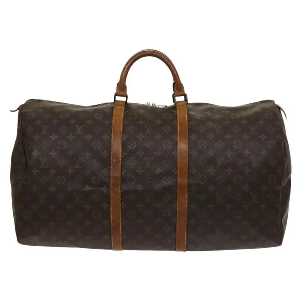 LOUIS VUITTON Monogram Keepall 60 Boston Bag M41422